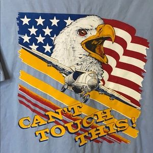 Vintage 1990 Cant Touch This USA Tee Size Large